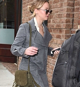 Jennifer Lawrence Arrives for Meeting in NYC - December 16