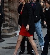 Jennifer Lawrence Arriving The Late Show with David Letterman - November 12