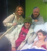 Jennifer Lawrence Visits Kosair Children's Hospital - December 24