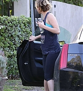 Jennifer Lawrence HIts The Gym in Brentwood - October 1