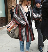 Jennifer Lawrence Leaves Hotel in NYC - November 16