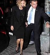 Jennifer Lawrence Leaving The Late Show with David Letterman - November 12