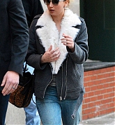 Jennifer Lawrence Leaving Hotel in NYC - January 9