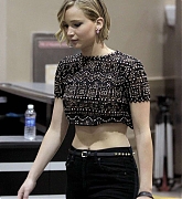 Jennifer Lawrence attends 2014 iHeartRadio Music Festival - Night 1 [Backstage] - September 19