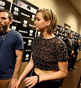 Jennifer Lawrence attends 2014 iHeartRadio Music Festival - Night 1 [Backstage] - September 19