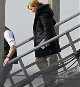 Jennifer Lawrence Filming Joy - April 6