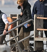 Jennifer Lawrence Filming Joy - April 6