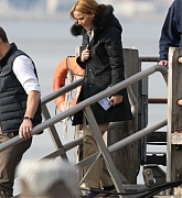 Jennifer Lawrence Filming Joy - April 6
