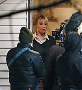 Jennifer Lawrence Filming "Joy" Movie