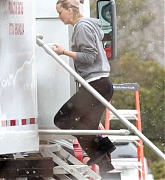 Jennifer Lawrence Filming 'Joy' on March 30