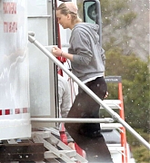 Jennifer Lawrence Filming 'Joy' on March 30