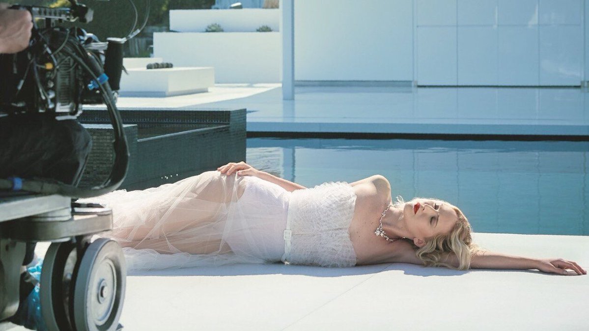 Jennifer Lawrence Dior Joy 2018 Advertisement Behind  The Scenes