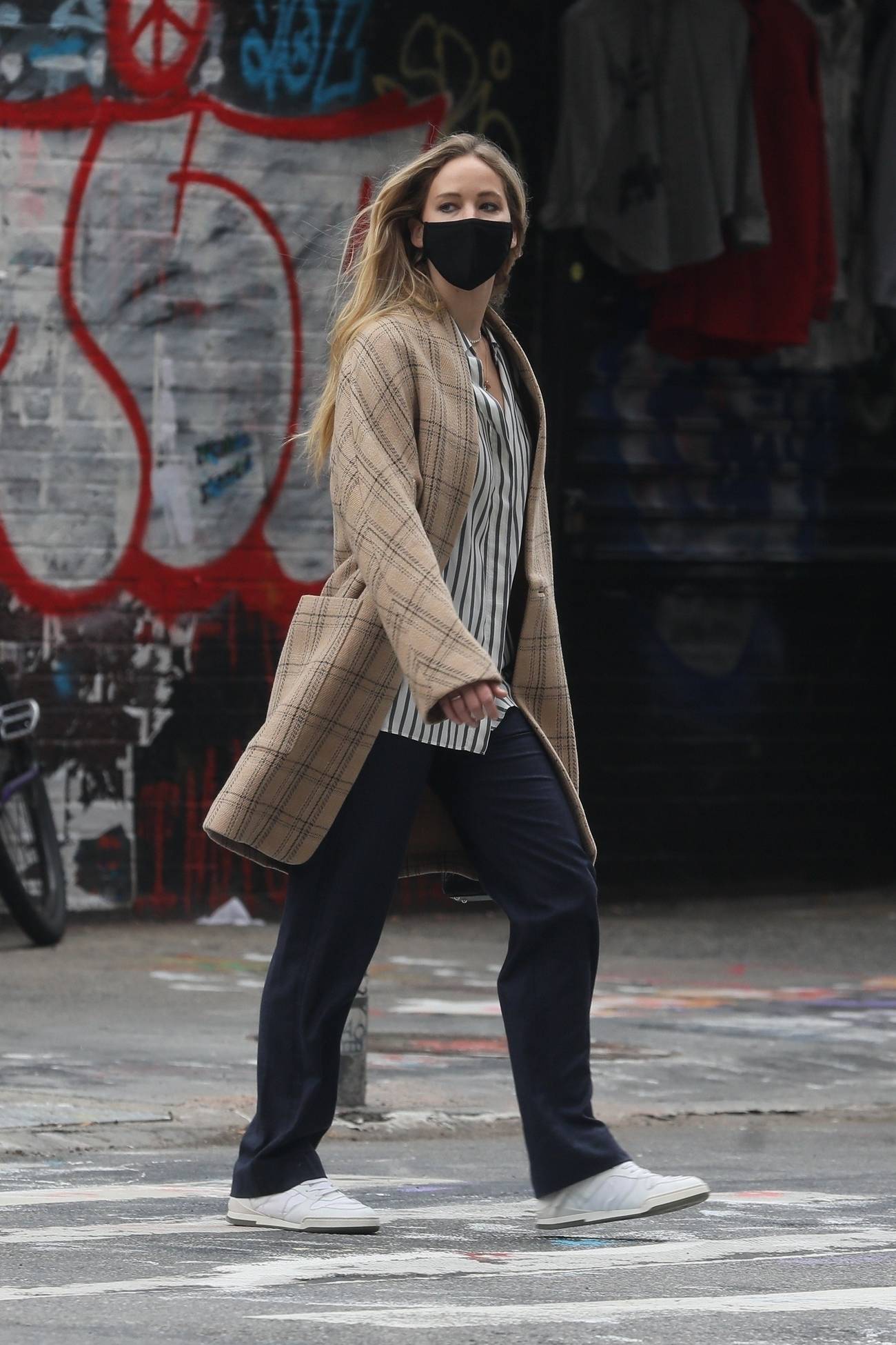 Jennifer Lawrence in New York on October 5